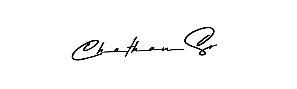 Create a beautiful signature design for name Chethan Sr. With this signature (Asem Kandis PERSONAL USE) fonts, you can make a handwritten signature for free. Chethan Sr signature style 9 images and pictures png