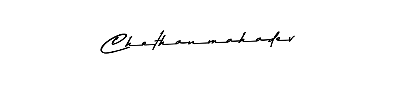Also we have Chethanmahadev name is the best signature style. Create professional handwritten signature collection using Asem Kandis PERSONAL USE autograph style. Chethanmahadev signature style 9 images and pictures png