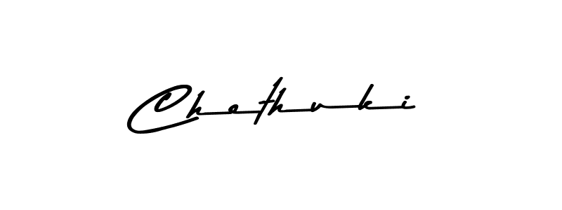 Use a signature maker to create a handwritten signature online. With this signature software, you can design (Asem Kandis PERSONAL USE) your own signature for name Chethuki. Chethuki signature style 9 images and pictures png