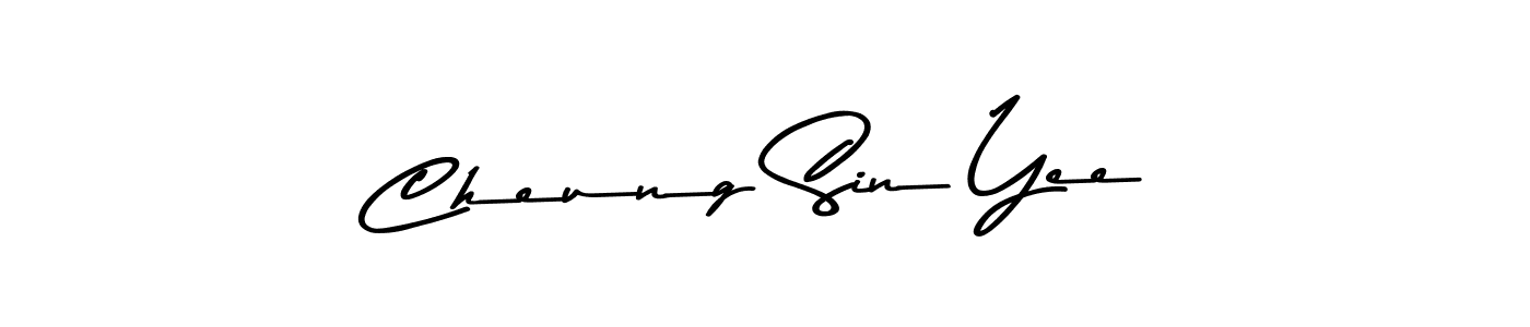 Create a beautiful signature design for name Cheung Sin Yee. With this signature (Asem Kandis PERSONAL USE) fonts, you can make a handwritten signature for free. Cheung Sin Yee signature style 9 images and pictures png