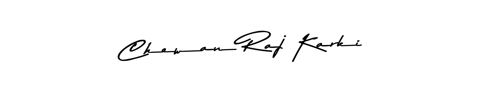 Use a signature maker to create a handwritten signature online. With this signature software, you can design (Asem Kandis PERSONAL USE) your own signature for name Chewan Raj Karki. Chewan Raj Karki signature style 9 images and pictures png