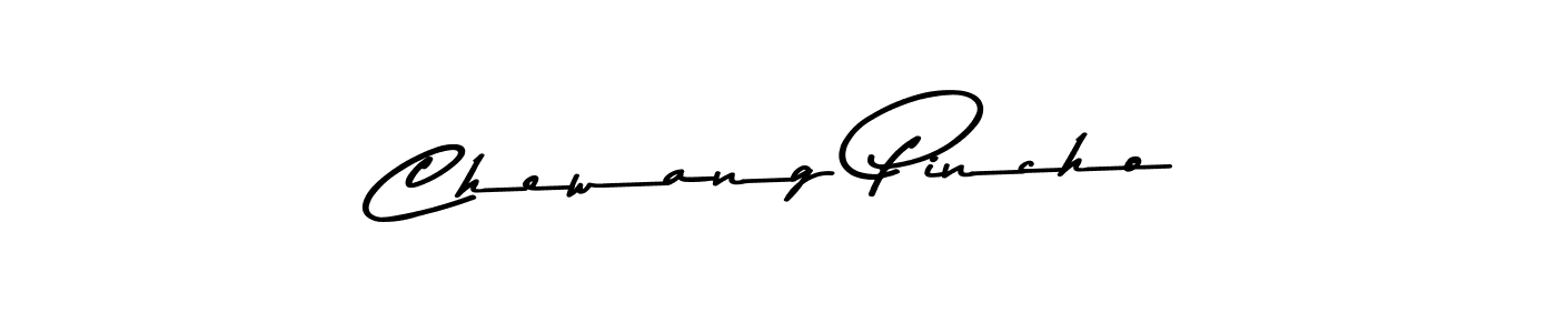 It looks lik you need a new signature style for name Chewang Pincho. Design unique handwritten (Asem Kandis PERSONAL USE) signature with our free signature maker in just a few clicks. Chewang Pincho signature style 9 images and pictures png