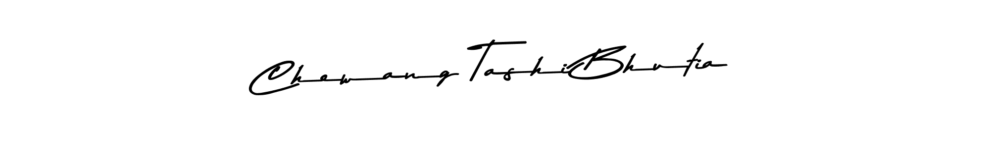 The best way (Asem Kandis PERSONAL USE) to make a short signature is to pick only two or three words in your name. The name Chewang Tashi Bhutia include a total of six letters. For converting this name. Chewang Tashi Bhutia signature style 9 images and pictures png