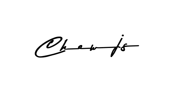 The best way (Asem Kandis PERSONAL USE) to make a short signature is to pick only two or three words in your name. The name Chewjs include a total of six letters. For converting this name. Chewjs signature style 9 images and pictures png