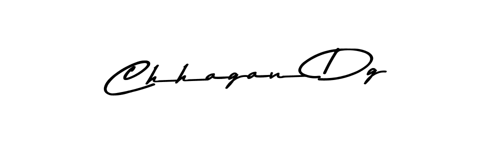 Make a beautiful signature design for name Chhagan Dg. With this signature (Asem Kandis PERSONAL USE) style, you can create a handwritten signature for free. Chhagan Dg signature style 9 images and pictures png