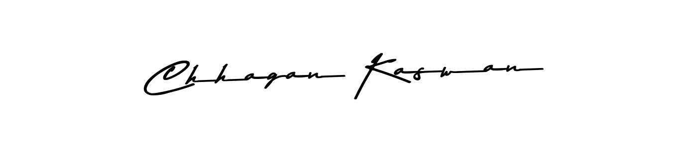 Use a signature maker to create a handwritten signature online. With this signature software, you can design (Asem Kandis PERSONAL USE) your own signature for name Chhagan Kaswan. Chhagan Kaswan signature style 9 images and pictures png