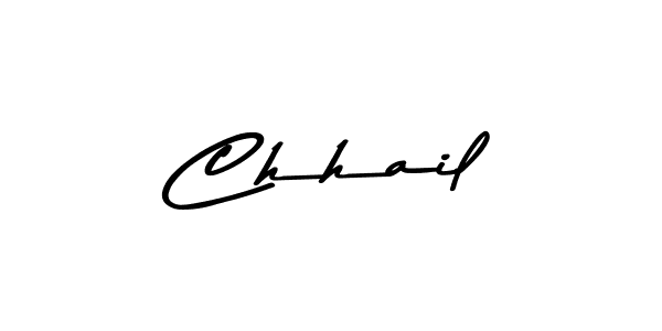 if you are searching for the best signature style for your name Chhail. so please give up your signature search. here we have designed multiple signature styles  using Asem Kandis PERSONAL USE. Chhail signature style 9 images and pictures png