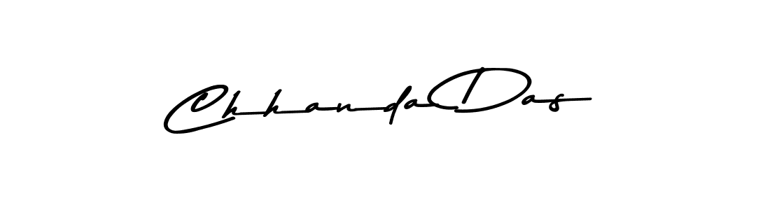 Chhanda Das stylish signature style. Best Handwritten Sign (Asem Kandis PERSONAL USE) for my name. Handwritten Signature Collection Ideas for my name Chhanda Das. Chhanda Das signature style 9 images and pictures png