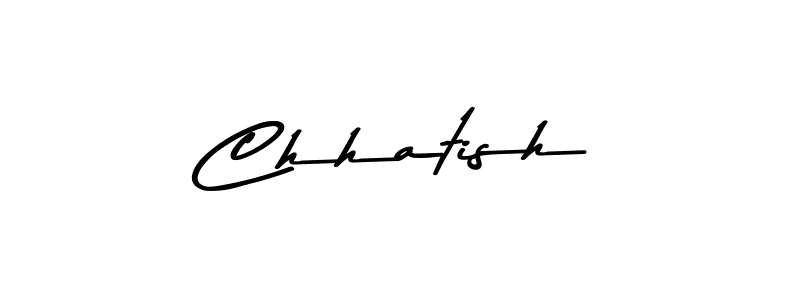 The best way (Asem Kandis PERSONAL USE) to make a short signature is to pick only two or three words in your name. The name Chhatish include a total of six letters. For converting this name. Chhatish signature style 9 images and pictures png