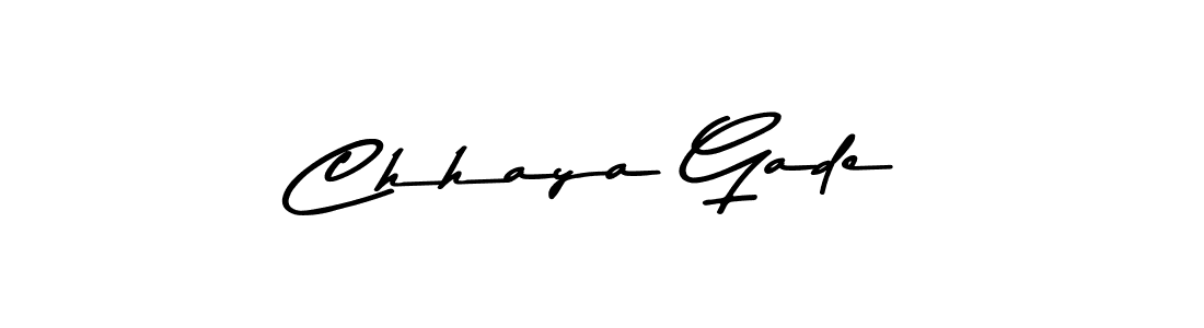 You should practise on your own different ways (Asem Kandis PERSONAL USE) to write your name (Chhaya Gade) in signature. don't let someone else do it for you. Chhaya Gade signature style 9 images and pictures png