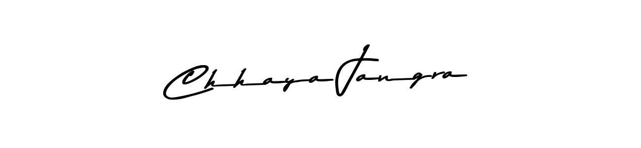 How to make Chhaya Jangra signature? Asem Kandis PERSONAL USE is a professional autograph style. Create handwritten signature for Chhaya Jangra name. Chhaya Jangra signature style 9 images and pictures png