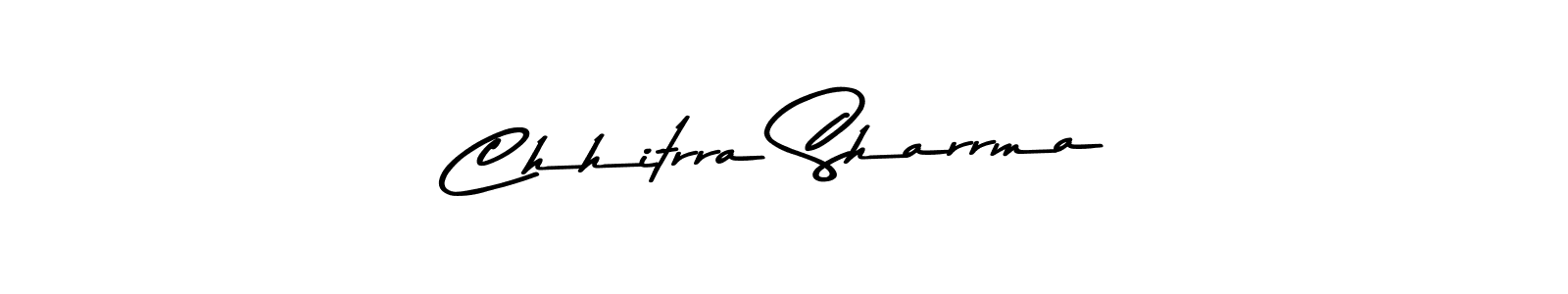 Create a beautiful signature design for name Chhitrra Sharrma. With this signature (Asem Kandis PERSONAL USE) fonts, you can make a handwritten signature for free. Chhitrra Sharrma signature style 9 images and pictures png
