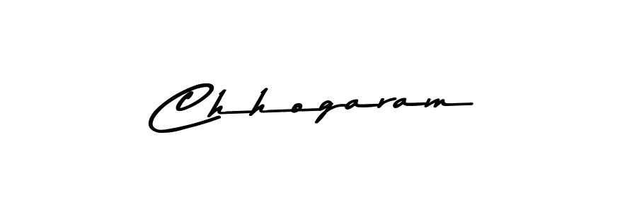 Use a signature maker to create a handwritten signature online. With this signature software, you can design (Asem Kandis PERSONAL USE) your own signature for name Chhogaram. Chhogaram signature style 9 images and pictures png