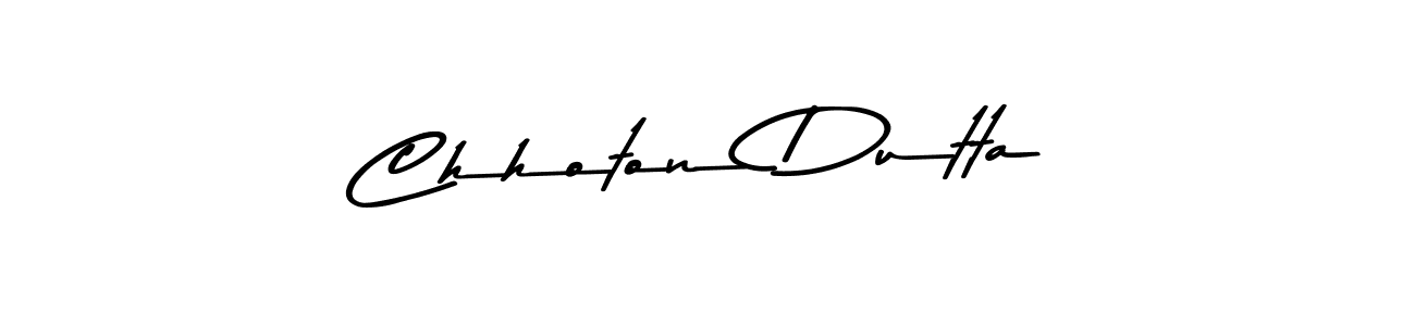 Make a beautiful signature design for name Chhoton Dutta. Use this online signature maker to create a handwritten signature for free. Chhoton Dutta signature style 9 images and pictures png