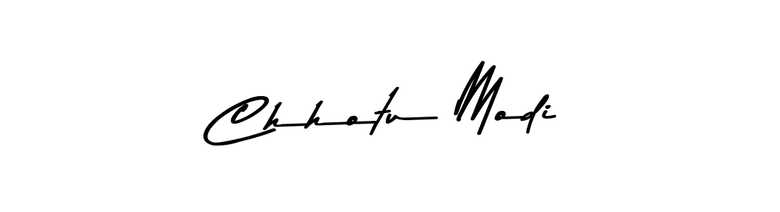 Chhotu Modi stylish signature style. Best Handwritten Sign (Asem Kandis PERSONAL USE) for my name. Handwritten Signature Collection Ideas for my name Chhotu Modi. Chhotu Modi signature style 9 images and pictures png