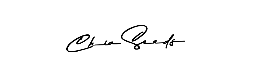 Create a beautiful signature design for name Chia Seeds. With this signature (Asem Kandis PERSONAL USE) fonts, you can make a handwritten signature for free. Chia Seeds signature style 9 images and pictures png