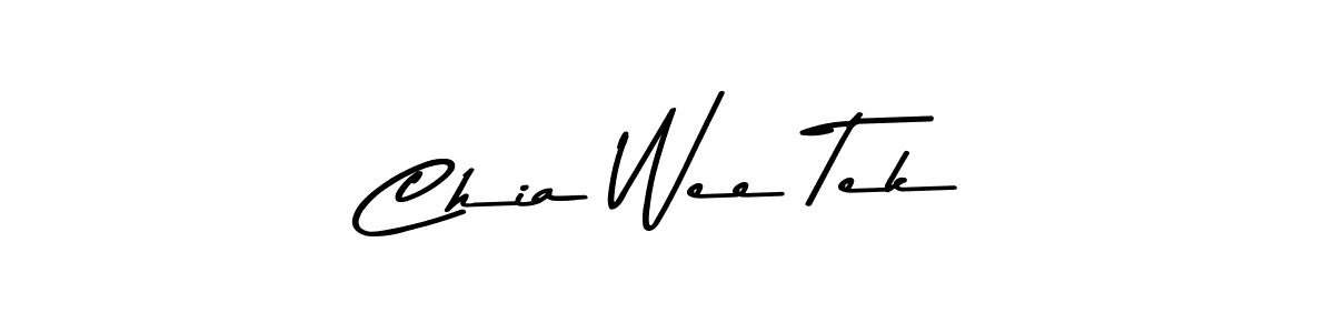 Make a beautiful signature design for name Chia Wee Tek. Use this online signature maker to create a handwritten signature for free. Chia Wee Tek signature style 9 images and pictures png