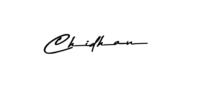 Make a beautiful signature design for name Chidhan. Use this online signature maker to create a handwritten signature for free. Chidhan signature style 9 images and pictures png