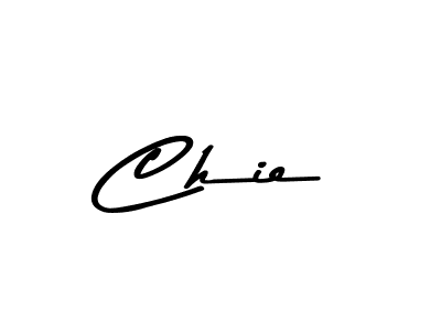 Create a beautiful signature design for name Chie. With this signature (Asem Kandis PERSONAL USE) fonts, you can make a handwritten signature for free. Chie signature style 9 images and pictures png