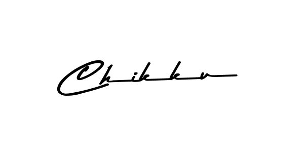 Design your own signature with our free online signature maker. With this signature software, you can create a handwritten (Asem Kandis PERSONAL USE) signature for name Chikku. Chikku signature style 9 images and pictures png