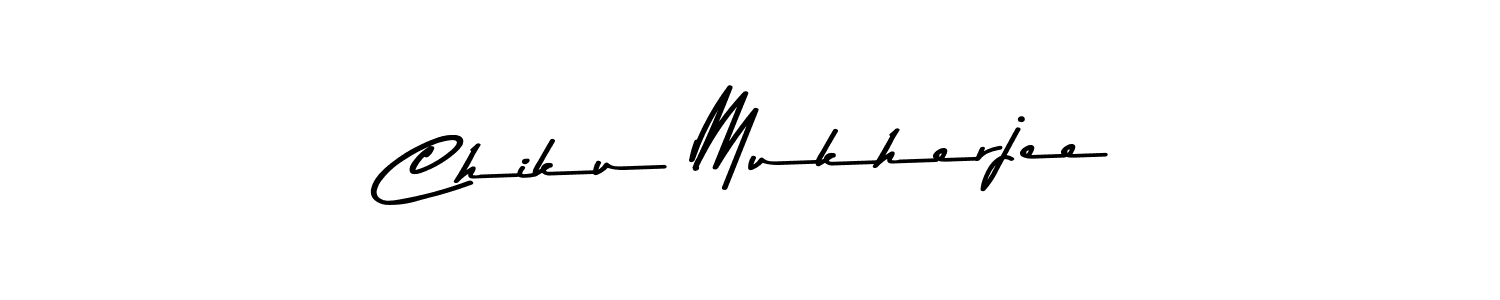 Make a beautiful signature design for name Chiku Mukherjee. With this signature (Asem Kandis PERSONAL USE) style, you can create a handwritten signature for free. Chiku Mukherjee signature style 9 images and pictures png
