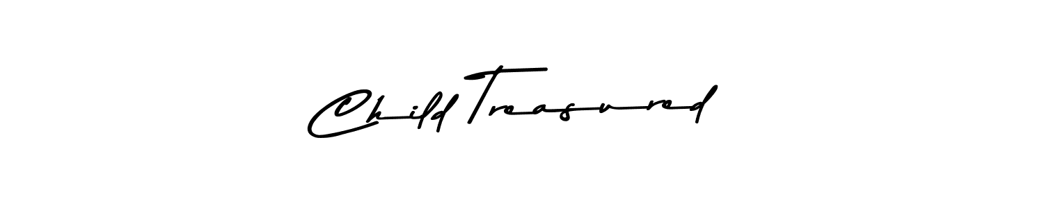 Make a beautiful signature design for name Child Treasured. With this signature (Asem Kandis PERSONAL USE) style, you can create a handwritten signature for free. Child Treasured signature style 9 images and pictures png