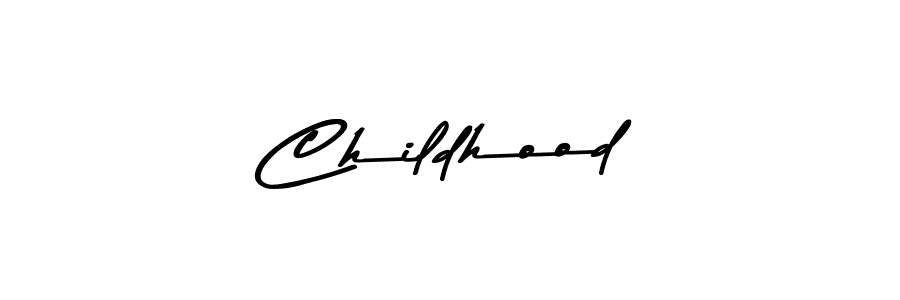 How to Draw Childhood signature style? Asem Kandis PERSONAL USE is a latest design signature styles for name Childhood. Childhood signature style 9 images and pictures png