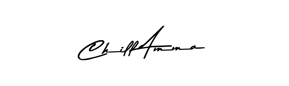 How to make Chill Amma signature? Asem Kandis PERSONAL USE is a professional autograph style. Create handwritten signature for Chill Amma name. Chill Amma signature style 9 images and pictures png