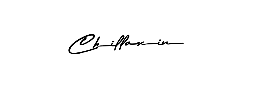 Design your own signature with our free online signature maker. With this signature software, you can create a handwritten (Asem Kandis PERSONAL USE) signature for name Chillaxin. Chillaxin signature style 9 images and pictures png