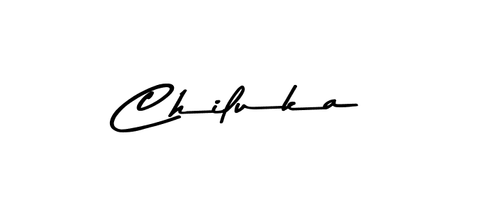 The best way (Asem Kandis PERSONAL USE) to make a short signature is to pick only two or three words in your name. The name Chiluka include a total of six letters. For converting this name. Chiluka signature style 9 images and pictures png