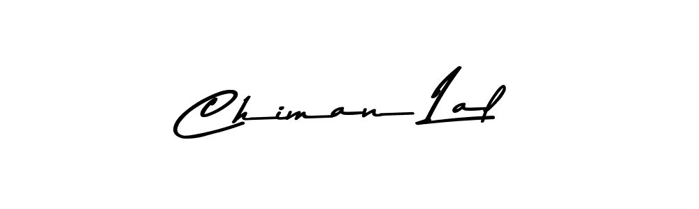 The best way (Asem Kandis PERSONAL USE) to make a short signature is to pick only two or three words in your name. The name Chiman Lal include a total of six letters. For converting this name. Chiman Lal signature style 9 images and pictures png