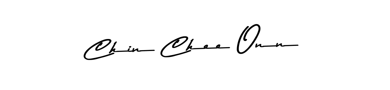 Design your own signature with our free online signature maker. With this signature software, you can create a handwritten (Asem Kandis PERSONAL USE) signature for name Chin Chee Onn. Chin Chee Onn signature style 9 images and pictures png
