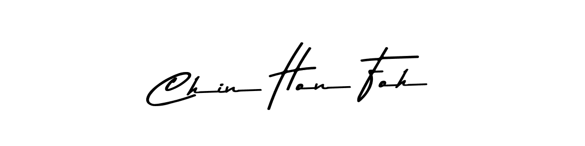 Create a beautiful signature design for name Chin Hon Foh. With this signature (Asem Kandis PERSONAL USE) fonts, you can make a handwritten signature for free. Chin Hon Foh signature style 9 images and pictures png