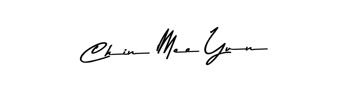 Similarly Asem Kandis PERSONAL USE is the best handwritten signature design. Signature creator online .You can use it as an online autograph creator for name Chin Mee Yun. Chin Mee Yun signature style 9 images and pictures png