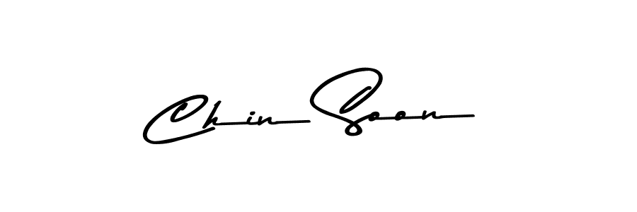 Create a beautiful signature design for name Chin Soon. With this signature (Asem Kandis PERSONAL USE) fonts, you can make a handwritten signature for free. Chin Soon signature style 9 images and pictures png