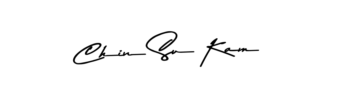 Make a beautiful signature design for name Chin Su Kam. Use this online signature maker to create a handwritten signature for free. Chin Su Kam signature style 9 images and pictures png