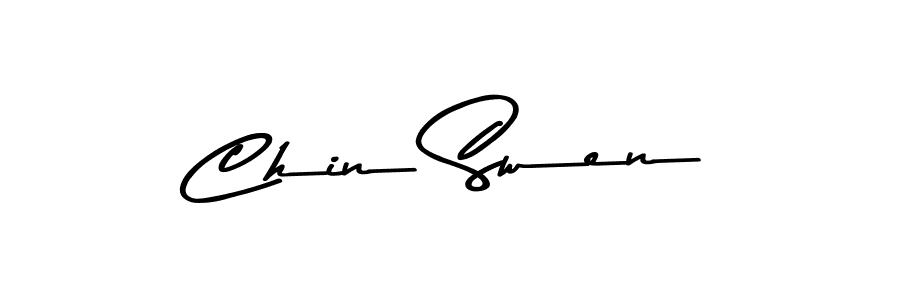 Create a beautiful signature design for name Chin Swen. With this signature (Asem Kandis PERSONAL USE) fonts, you can make a handwritten signature for free. Chin Swen signature style 9 images and pictures png