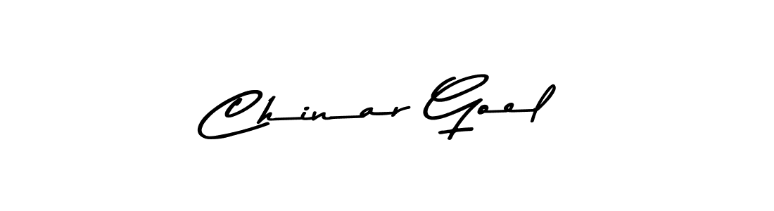Also we have Chinar Goel name is the best signature style. Create professional handwritten signature collection using Asem Kandis PERSONAL USE autograph style. Chinar Goel signature style 9 images and pictures png