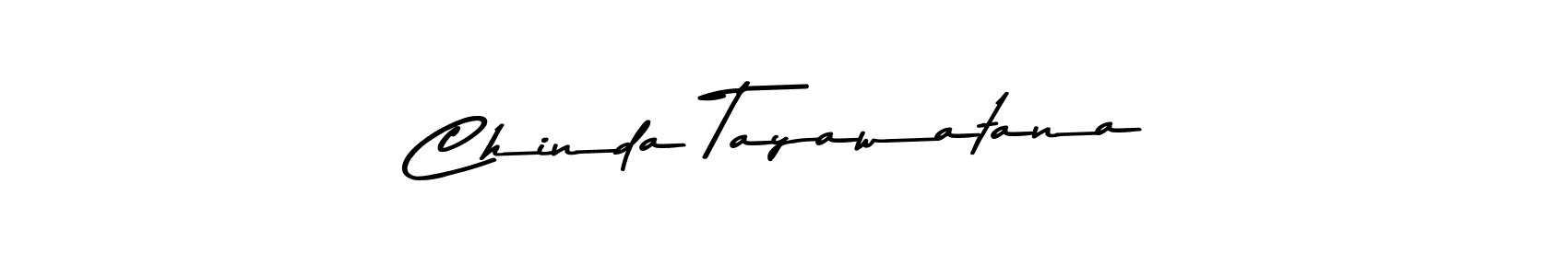 Create a beautiful signature design for name Chinda Tayawatana. With this signature (Asem Kandis PERSONAL USE) fonts, you can make a handwritten signature for free. Chinda Tayawatana signature style 9 images and pictures png