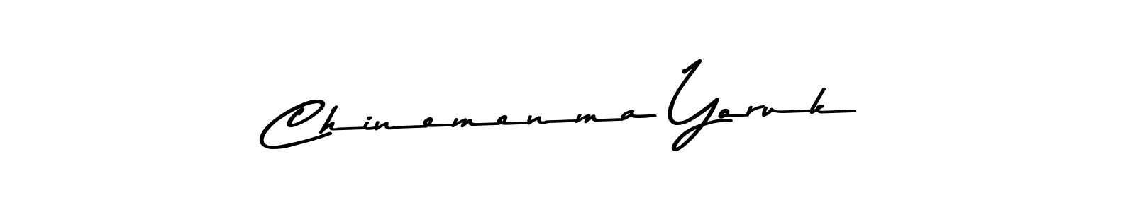 The best way (Asem Kandis PERSONAL USE) to make a short signature is to pick only two or three words in your name. The name Chinemenma Yoruk include a total of six letters. For converting this name. Chinemenma Yoruk signature style 9 images and pictures png