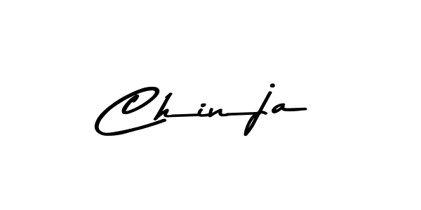 Design your own signature with our free online signature maker. With this signature software, you can create a handwritten (Asem Kandis PERSONAL USE) signature for name Chinja. Chinja signature style 9 images and pictures png