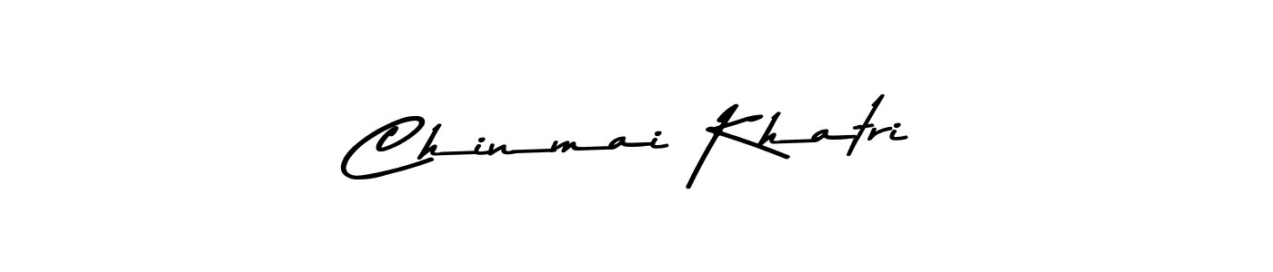 How to make Chinmai Khatri signature? Asem Kandis PERSONAL USE is a professional autograph style. Create handwritten signature for Chinmai Khatri name. Chinmai Khatri signature style 9 images and pictures png