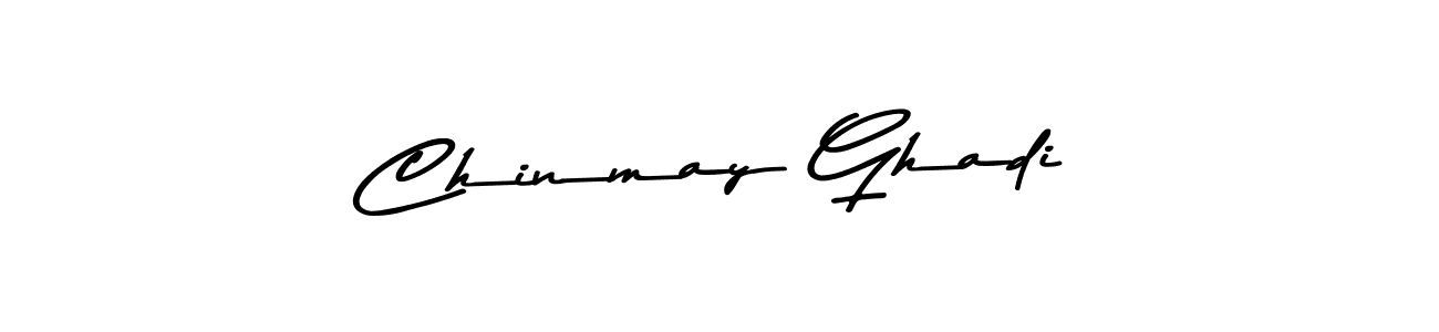 You should practise on your own different ways (Asem Kandis PERSONAL USE) to write your name (Chinmay Ghadi) in signature. don't let someone else do it for you. Chinmay Ghadi signature style 9 images and pictures png