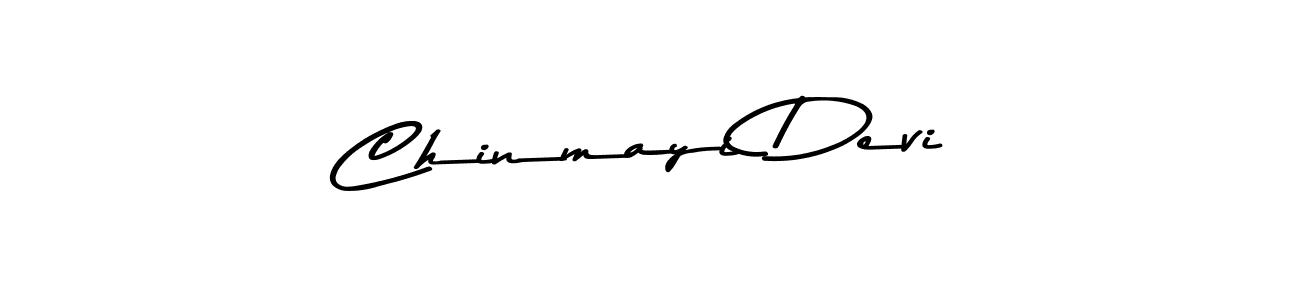 Create a beautiful signature design for name Chinmayi Devi. With this signature (Asem Kandis PERSONAL USE) fonts, you can make a handwritten signature for free. Chinmayi Devi signature style 9 images and pictures png