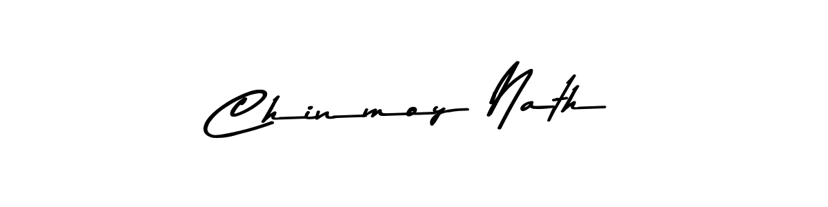 Use a signature maker to create a handwritten signature online. With this signature software, you can design (Asem Kandis PERSONAL USE) your own signature for name Chinmoy Nath. Chinmoy Nath signature style 9 images and pictures png