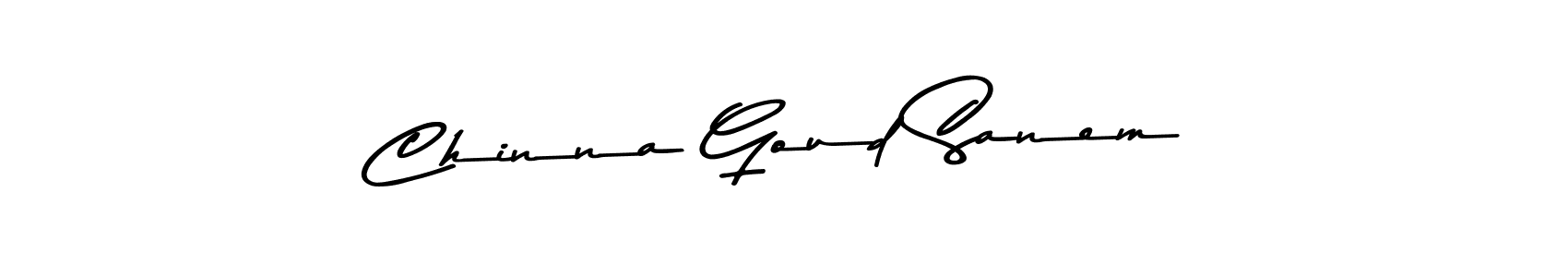 Make a short Chinna Goud Sanem signature style. Manage your documents anywhere anytime using Asem Kandis PERSONAL USE. Create and add eSignatures, submit forms, share and send files easily. Chinna Goud Sanem signature style 9 images and pictures png