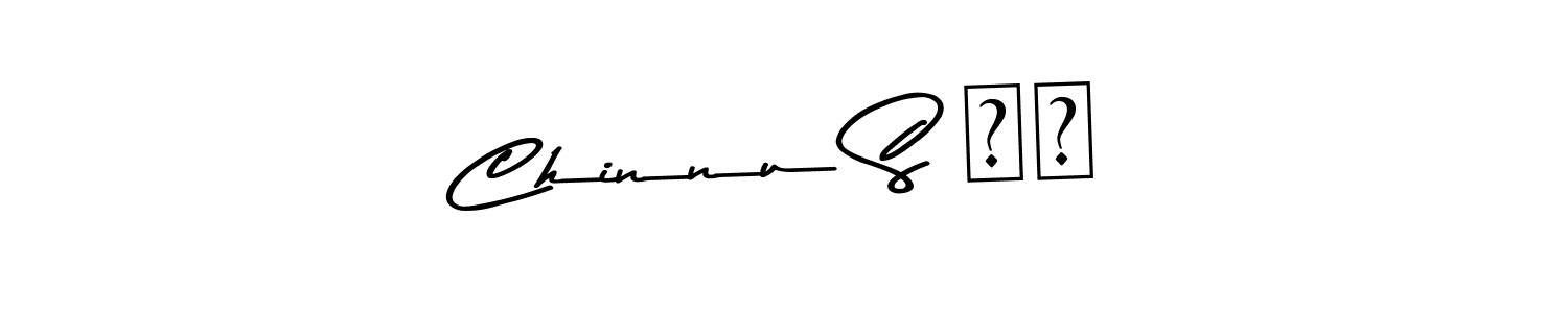 Here are the top 10 professional signature styles for the name Chinnu S ❤️. These are the best autograph styles you can use for your name. Chinnu S ❤️ signature style 9 images and pictures png