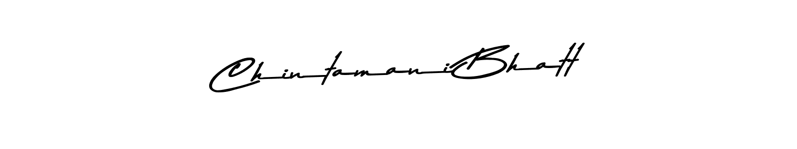 Chintamani Bhatt stylish signature style. Best Handwritten Sign (Asem Kandis PERSONAL USE) for my name. Handwritten Signature Collection Ideas for my name Chintamani Bhatt. Chintamani Bhatt signature style 9 images and pictures png