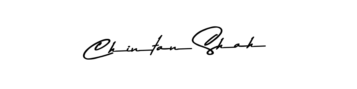 How to make Chintan Shah signature? Asem Kandis PERSONAL USE is a professional autograph style. Create handwritten signature for Chintan Shah name. Chintan Shah signature style 9 images and pictures png