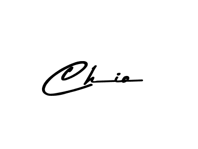 How to make Chio signature? Asem Kandis PERSONAL USE is a professional autograph style. Create handwritten signature for Chio name. Chio signature style 9 images and pictures png
